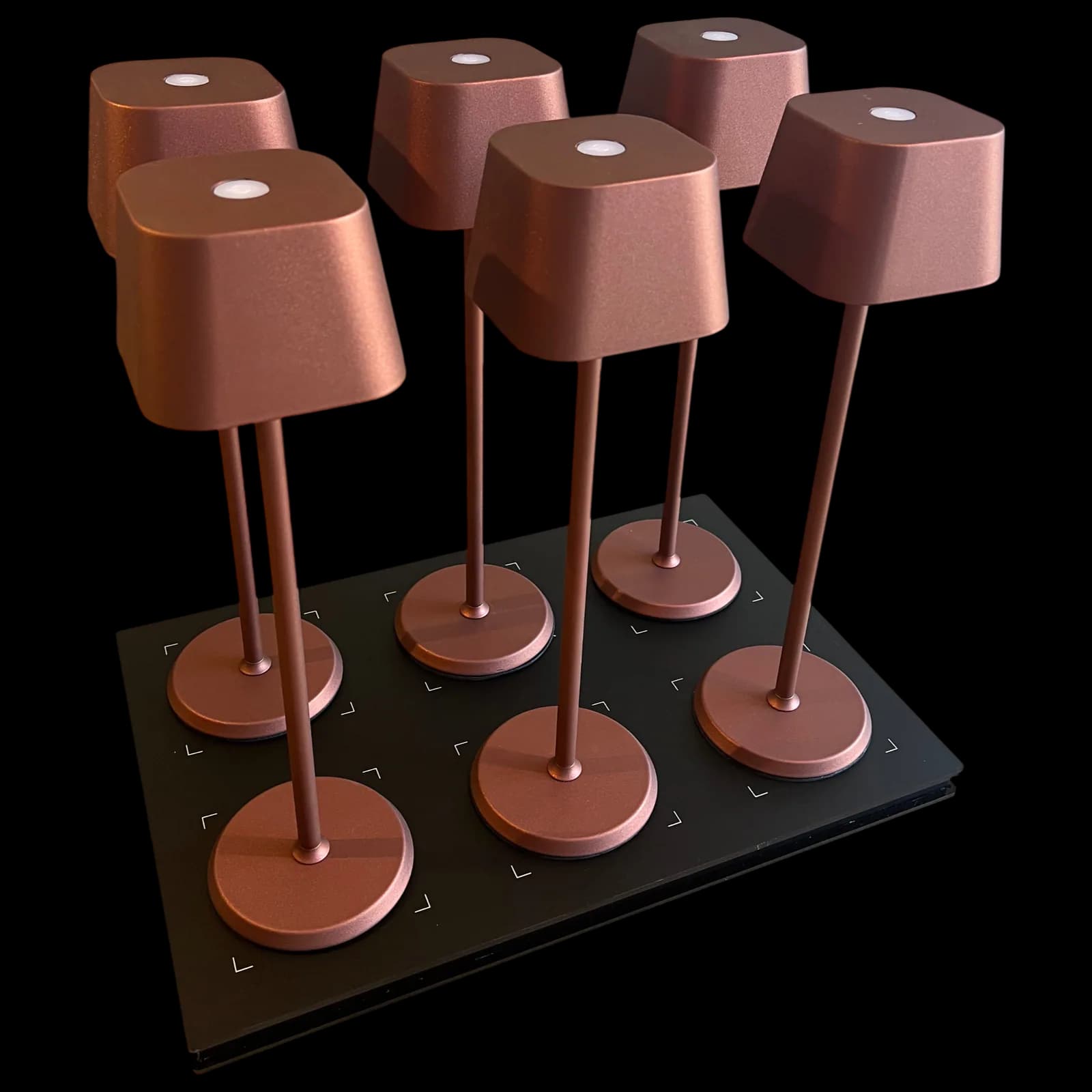 Caro Ruby Gastro-Tischleuchte als Gastrolampe